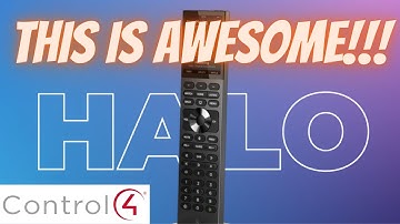 The Best Remote Ever! | Control4 Halo Non-Touch Review