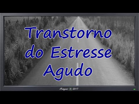 TRANST DO ESTRESSE AGUDO