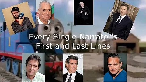 First and Last Lines of Every Thomas the Tank Engine Narrator