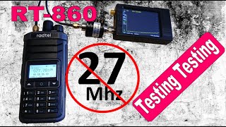 Download Lagu Radtel RT-860 TX, RX \u0026 Harmonics Testing MP3