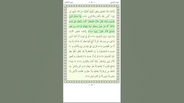سورة الأنعام Al An'am 53-55