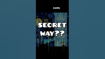 SECRET IN TIDAL WAVE!? #geometrydash #shorts