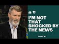 Roy keane reacts to jurgen klopps liverpool departure  itv sport