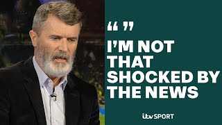 Roy Keane Reacts To Jurgen Klopp's Liverpool Departure | ITV Sport image