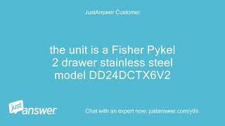 how to uninstall Fisher Paykel double drawer dishwasher model