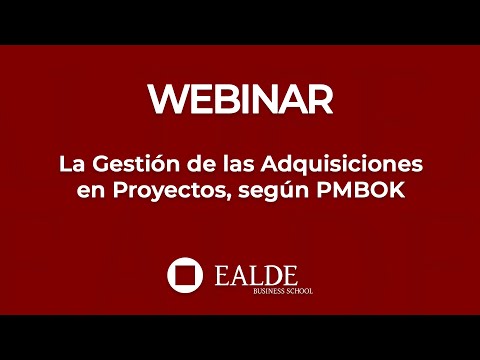 Video: ¿Qué es la adquisición en la gestión de proyectos?