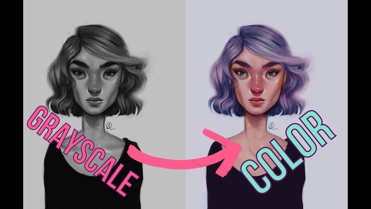 How To Color From Grayscale
