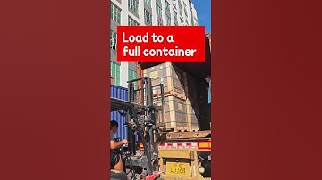 Load to a full container 💯