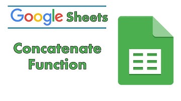 Google Sheets: Concatenate Function Tutorial
