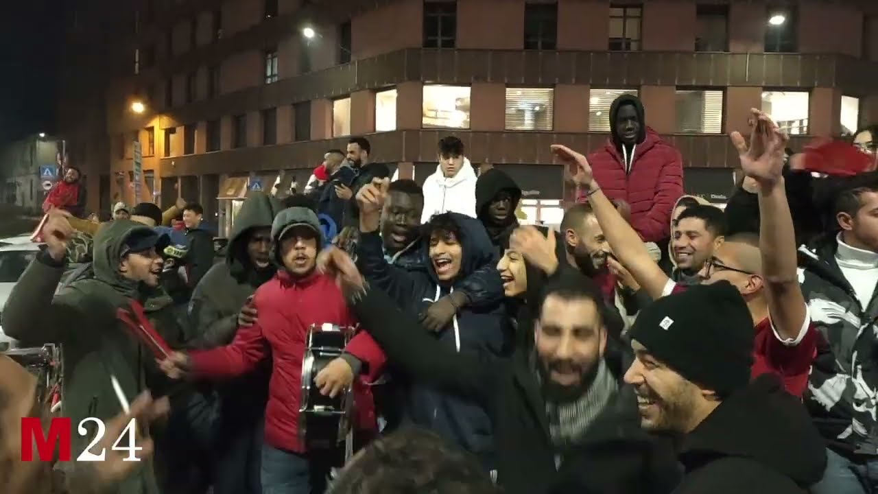 Marocco in semifinale ai Mondiali. La festa a Gallarate