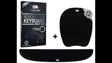 TKL Ergonomic Mousepad and Keyboard Wrist Rest Video Review