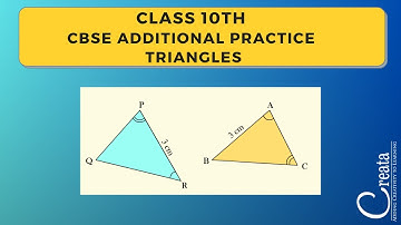 Question on Triangles Class 10 CBSE math | CREATA CLASSES