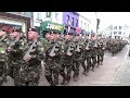 Irish 114 Infantry Battalion March Through Letterkenny- 3 May 2019