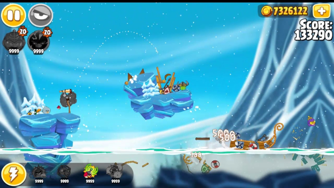 Angry Birds Seasons Ragnahog All levels