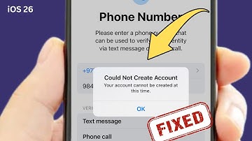 Hoe u het probleem kunt oplossen: uw account kan op dit moment niet worden aangemaakt Apple ID | ...