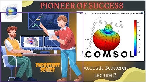 Fundamentals of Acoustic Scatterer Part 1 #acoustics #scatterer #comsol #research #pos