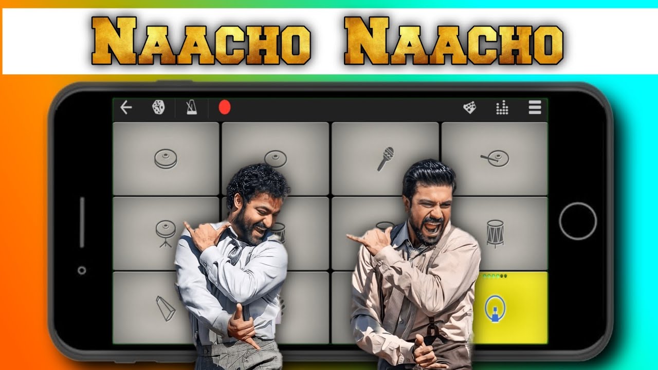 Naachu Rrr Naacho Naacho ( RRR ) - playing on walk band 🔥 app | easy to play - YouTube