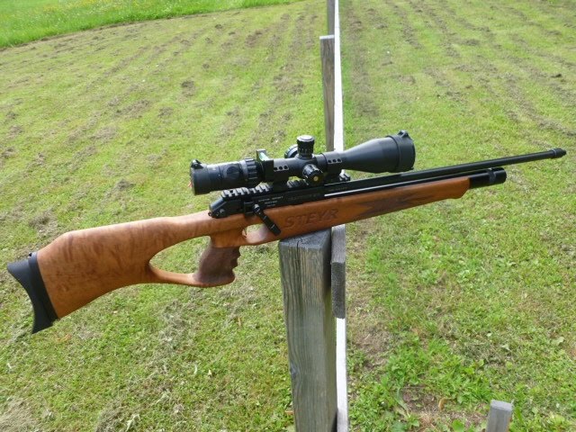 Steyr Hunting 5 Automatic in 4.5 FAC 10 Schuss auf 41 Meter - YouTube