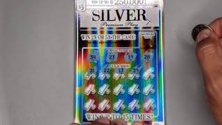Famous $250,000 Silver Premium Play Illinois Lottery Scratch off!! Profile
