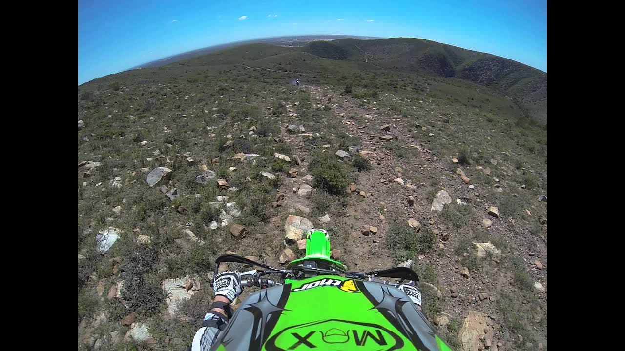  Kawasaki KDX200 Enduro Offroad Riding Hill Climb