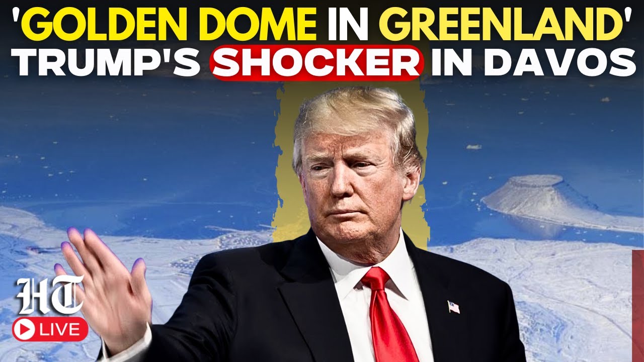 Trump Davos Speech LIVE | ‘Golden Dome in Switzerland’ — Trump’s Explosive Address at WEF 2026 | US