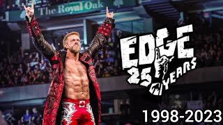 All Of Edge WWE PPV Match Card Complition (1998-2023)