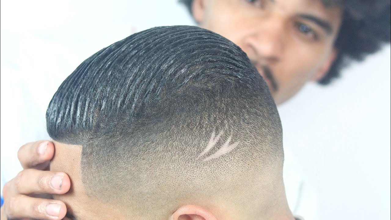 corte de cabelo com degradê