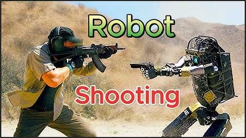 Robot shooting: Robots testing the Bulletproof