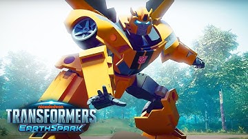 Transformers: EarthSpark | Bumblebee Beats the Record! | Animation | Transformers Official