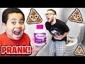 KID PRANKS BROTHER WITH LAXATIVE IN HIS DRINK!! **LAXATIVE PRANK GONE EXTREMELY WRONG!!!** REVENGE!