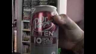 Beverage Review #29: Dr. Pepper 10
