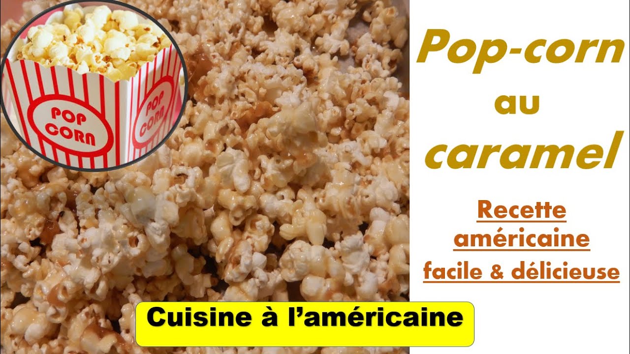 Pop-corn au Caramel Salé Fait Maison ! Facile & Délicieux 🍿 Recette