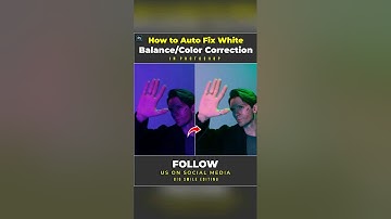 Powerful Tip To Fix White Balance and Color Correction - Photoshop Tutorial