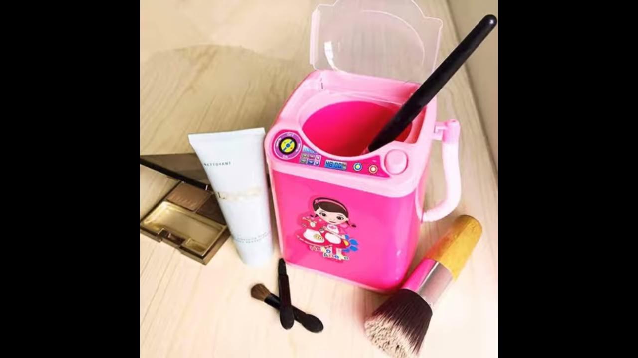 Super cute mini washing machine for makeup sponges YouTube