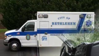 New Ambulance delivery by VCI to Bethlehem City EMS 2016 AEV DR92 16WF19531G