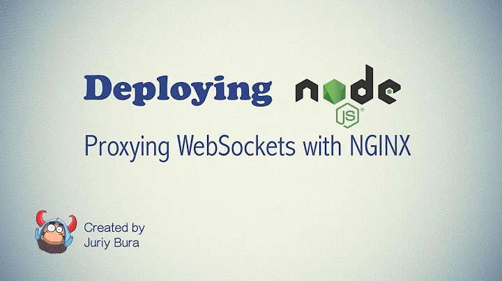 Proxying WebSockets with NGINX