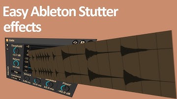 Easy Stock Ableton Stutter Effects