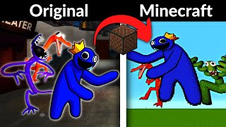 FNF VS Rainbow Friends Compilation | Original VS Minecraft Note Block | Character Test