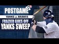 Yankees SWEEP Braves | Clint Frazier homers | Highlights &amp; Reaction