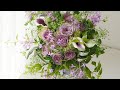 花束を作る。インスタライブFFLIVE あなたのイメージを花束に。