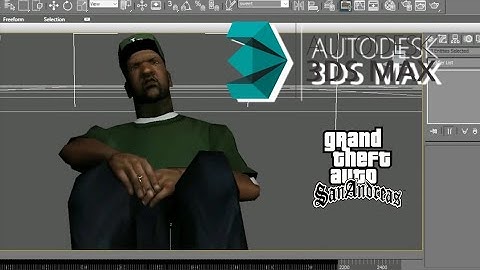 How to edit Animation Cutscene Convert to Ped IFP for - GTA SA (3ds Max)