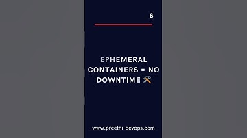 Ephemeral Containers | Kubernetes troubleshooting  | PREETHI DEVOPS #preethidevops #devopscourse