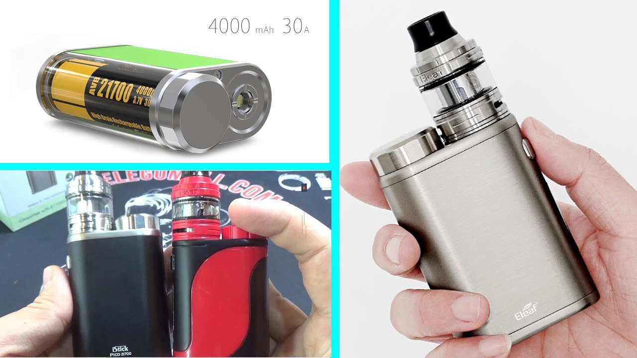 Difference between Eleaf iStick Pico 21700 100W Box Kit and iStick Pico 25 | Elegomall