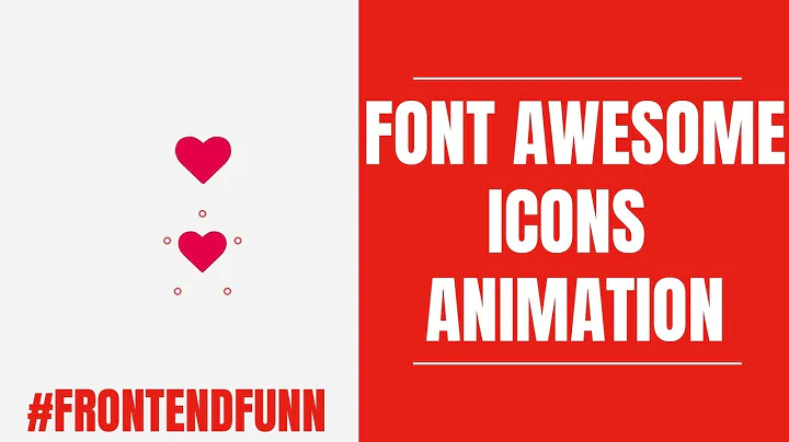 Font Awesome icon Animation