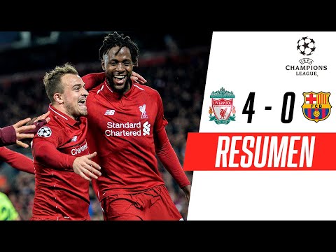 ¡LOS REDS Y UNA REMONTADA HISTÓRICA EN ANFIELD ANTE EL BARSA! | Liverpool 4-0 Barcelona | RESUMEN