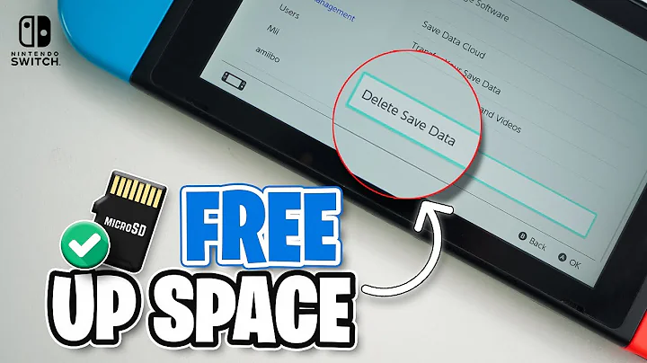 Best Way to Free Up Space on Nintendo Switch | Fix Storage Full Problem Fast!
