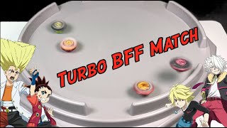 Beyblade Turbo BFF MatchㅣAiga&Ranjiro vs Suoh&Fubukiㅣ초제트 베스트 프렌드 매치ㅣ서아진호익vs설풍수오ㅣ