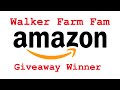 Winner Announced