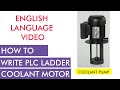 Coolant Motor PLC Ladder program (FANUC)