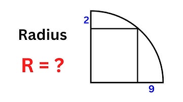 Find the Radius of the Quarter Circle | Nice Geometry Question